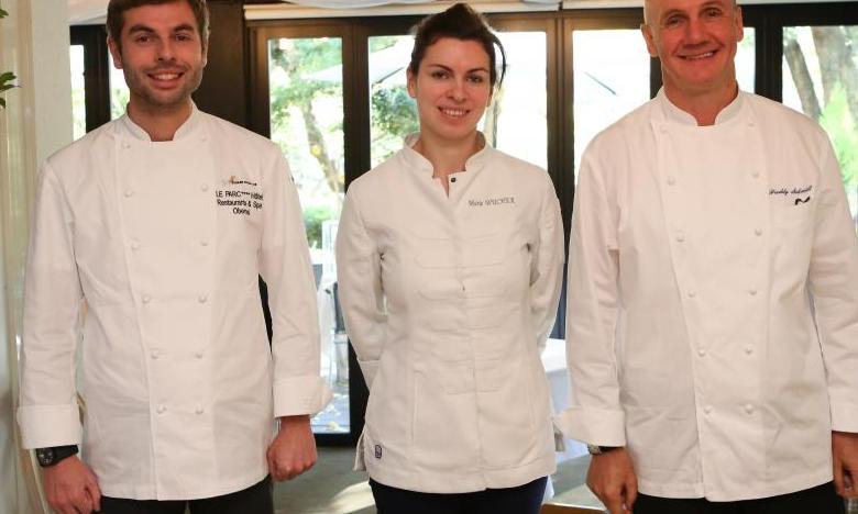 Maxime et Marie Wucher (Le parc), Freddy Schmidt (Hilton Tokyo Bay)